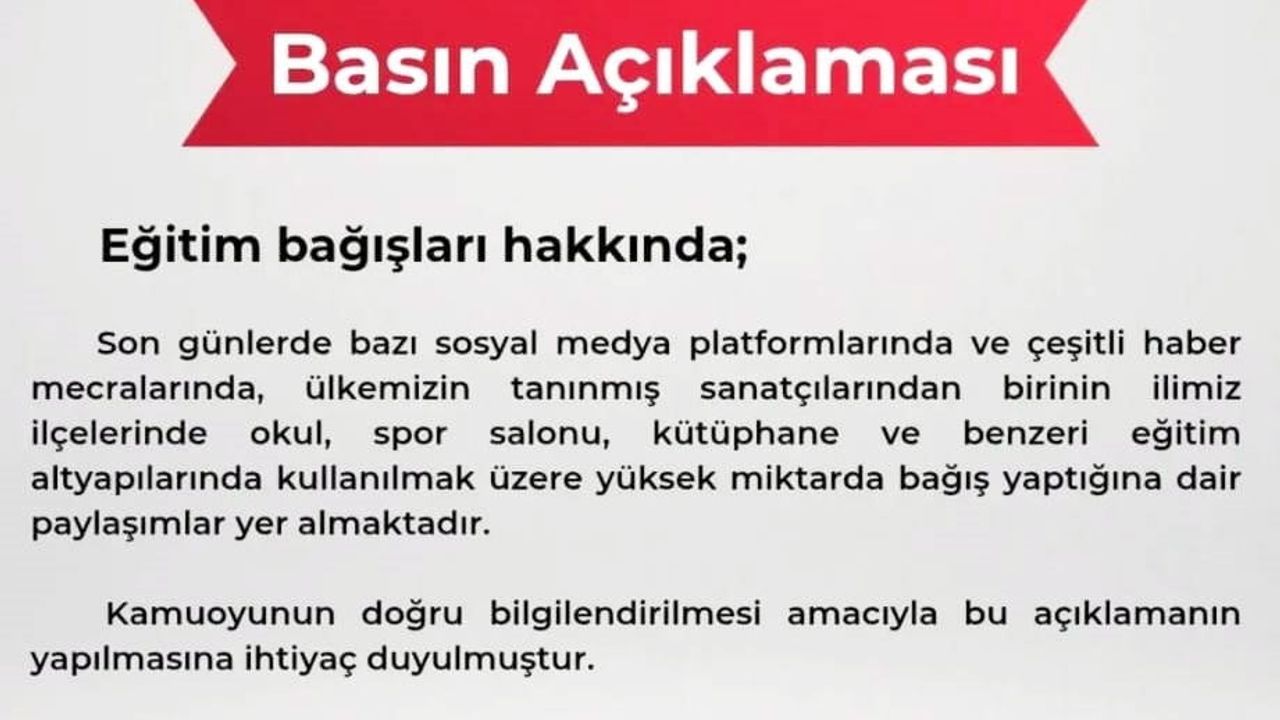 Tarkan'ın 946 Milyonluk Bağış İddiası Resmen Yalanlandı