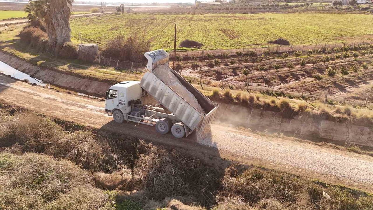 Tarsus Doğa Parkı'na Giden 4 bin 500 Metrelik Yol Yenilendi