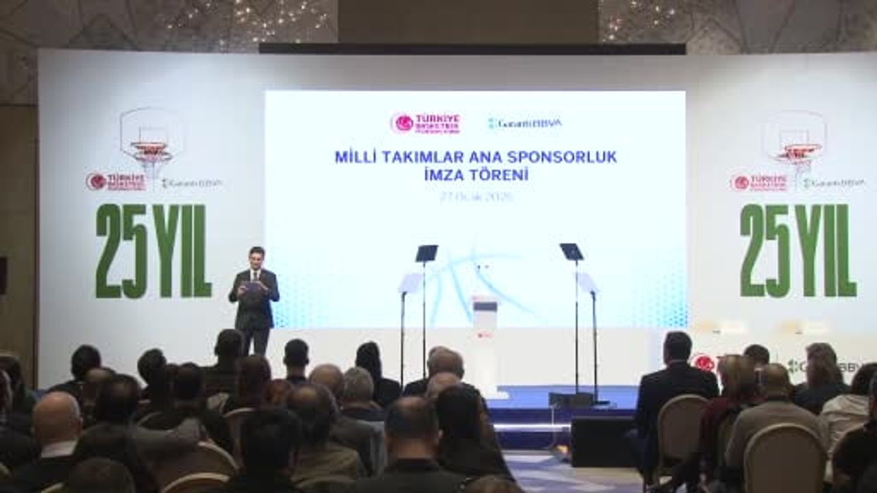 TBF ile Garanti BBVA 'Milli Takımlar' Forma ve Ana Sponsorluk Anlaşmasını İmzaladı
