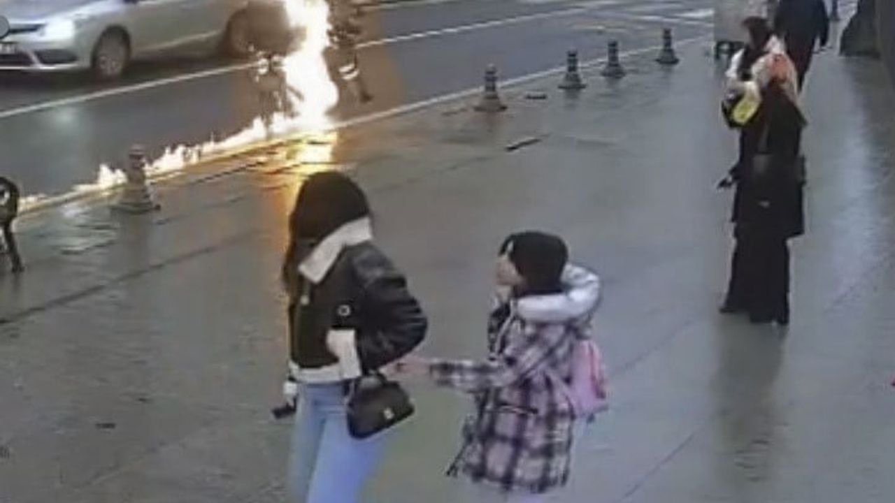 Tekirdağ Çorlu'da Motosiklet Alev Aldı: Sürücü Son Anda Kurtuldu