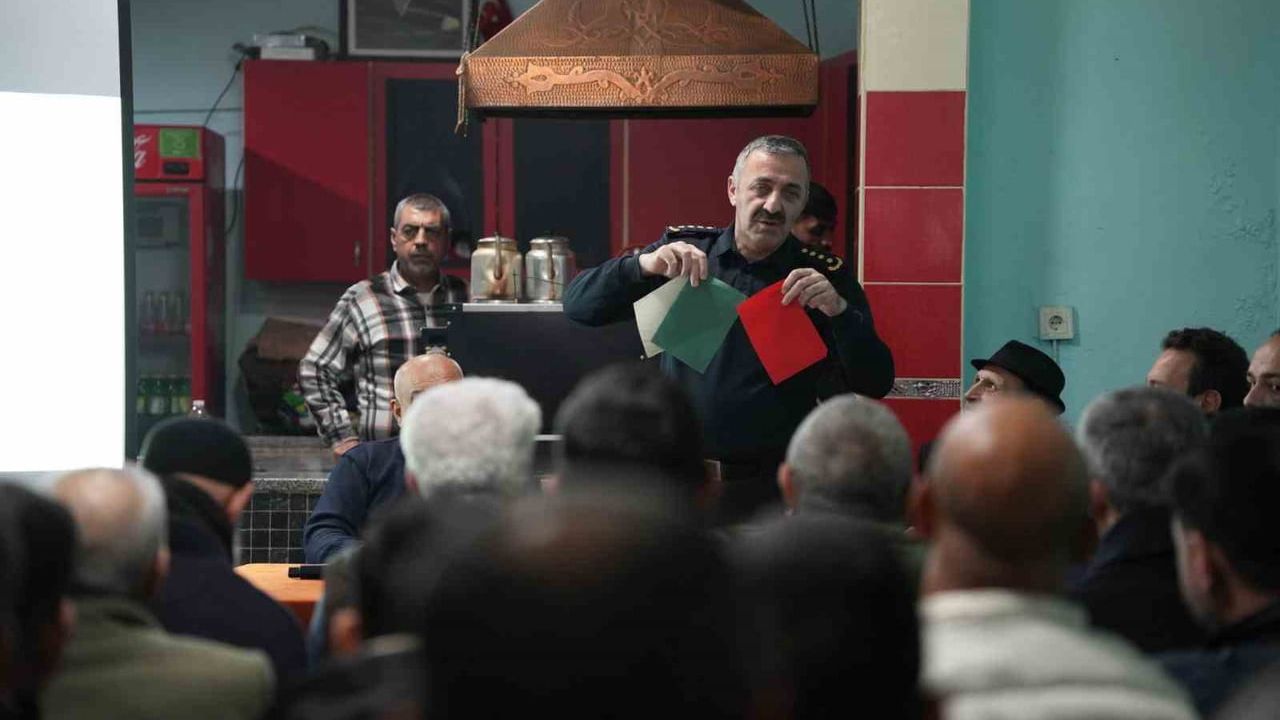 Tekirdağ Emniyeti Aydoğdu Mahallesi'nde Gençleri Koruma Saha Çalışması