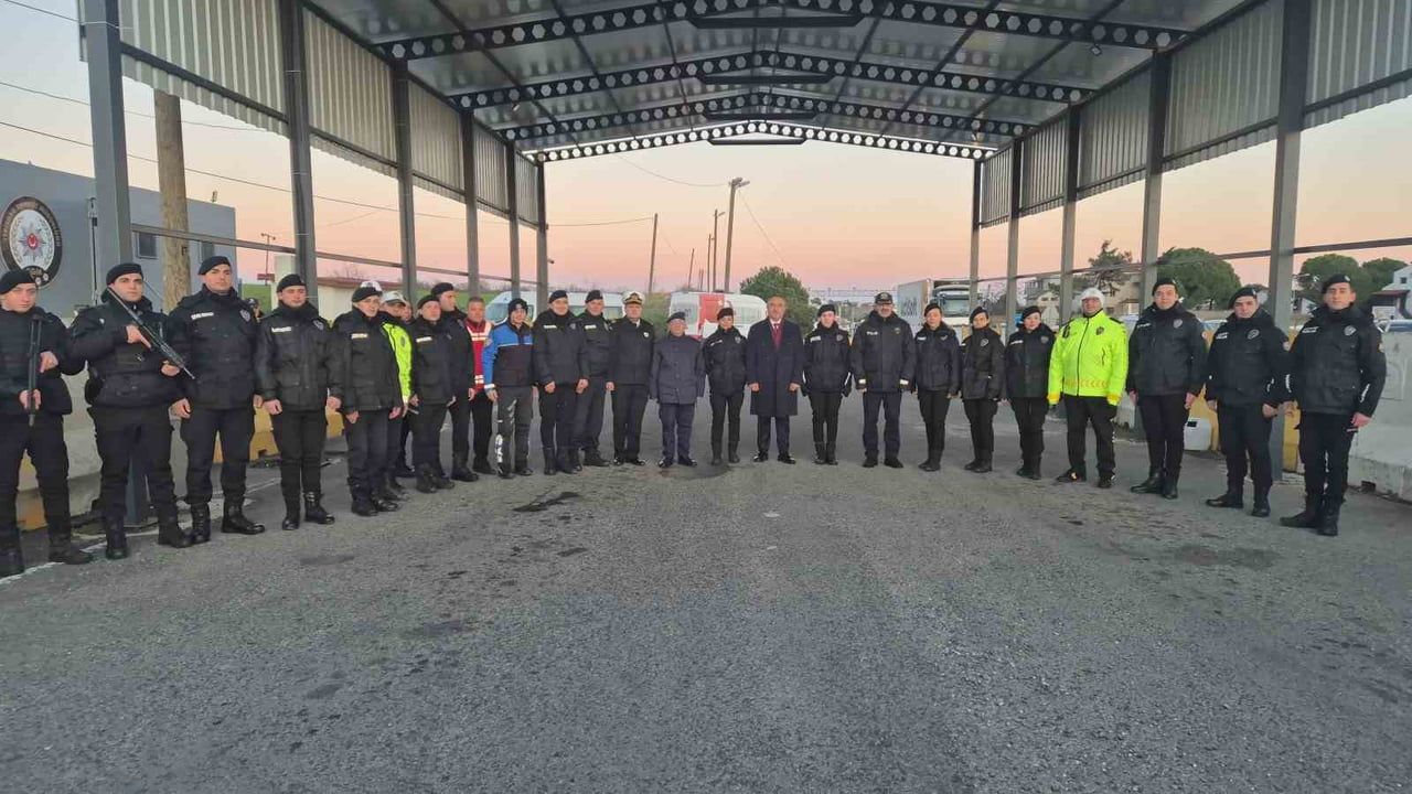 Tekirdağ Valisi Recep Soytürk'ten yılbaşı denetimi