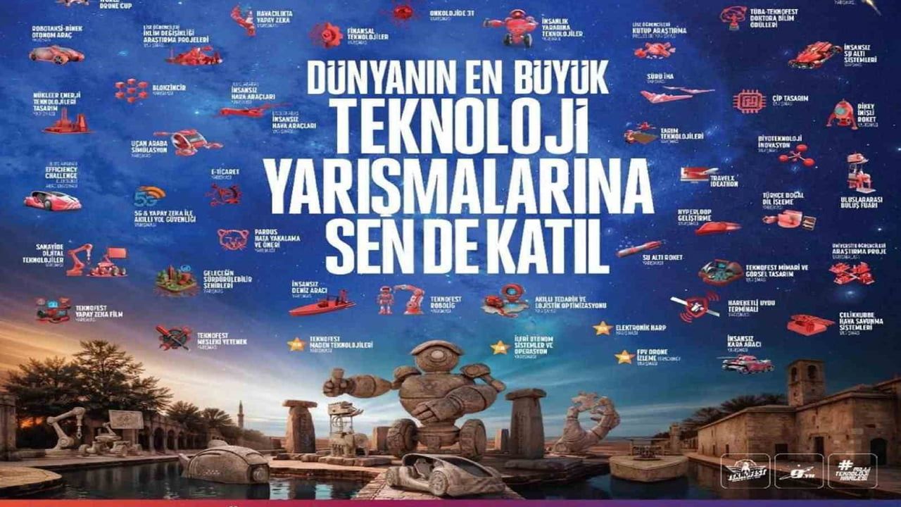 TEKNOFEST-2026 Başvuruları Başladı: 52 Kategoride Teknoloji Yarışmaları