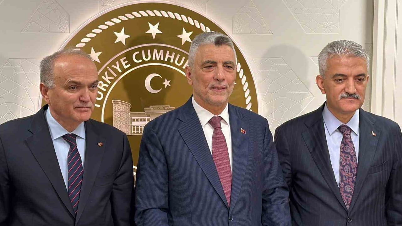 Ticaret Bakanı Ömer Bolat Düzce’de: Esnafa 100 Milyon TL Finans Desteği