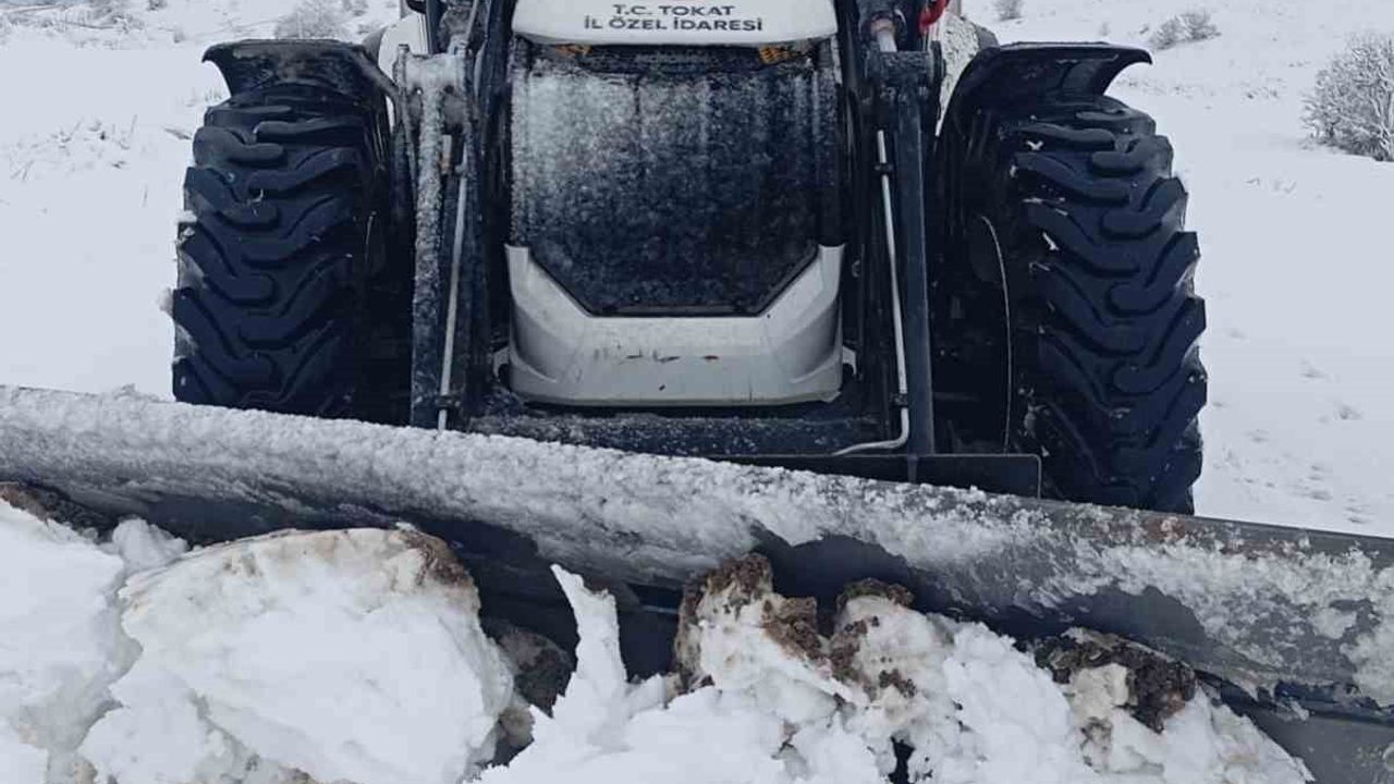 Tokat'ta 256 Köy Yolu Ulaşıma Kapalı