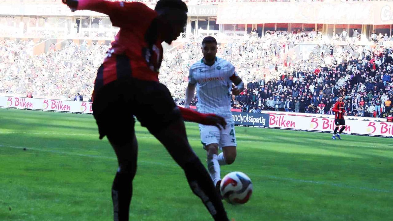 Trendyol Süper Lig: Gaziantep FK 1-1 Konyaspor — Kramer 88'de Eşitledi