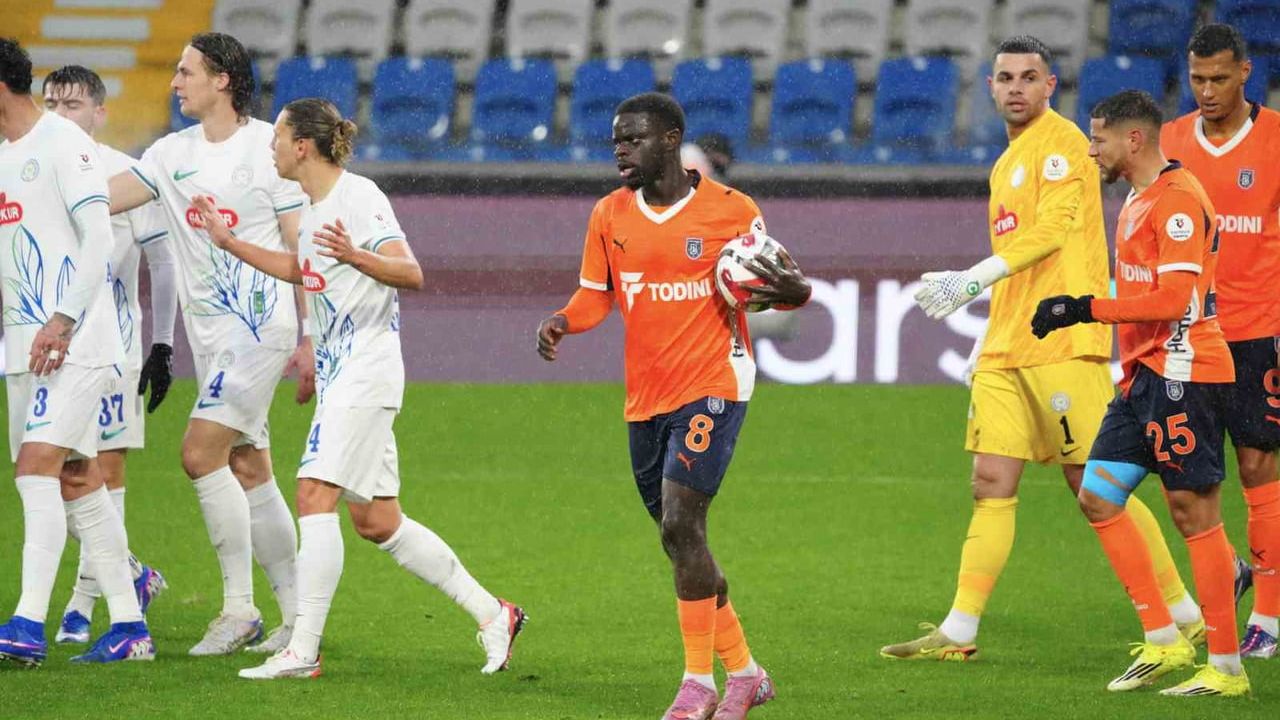 Trendyol Süper Lig: RAMS Başakşehir 2-2 Çaykur Rizespor