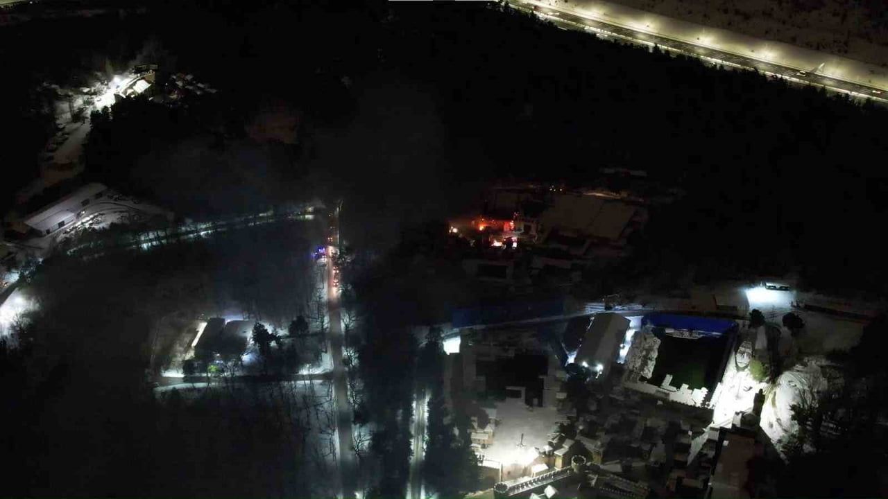 TRT Çekmeköy Film Platosunda Yangın: Çok Sayıda Ekip Sevk Edildi