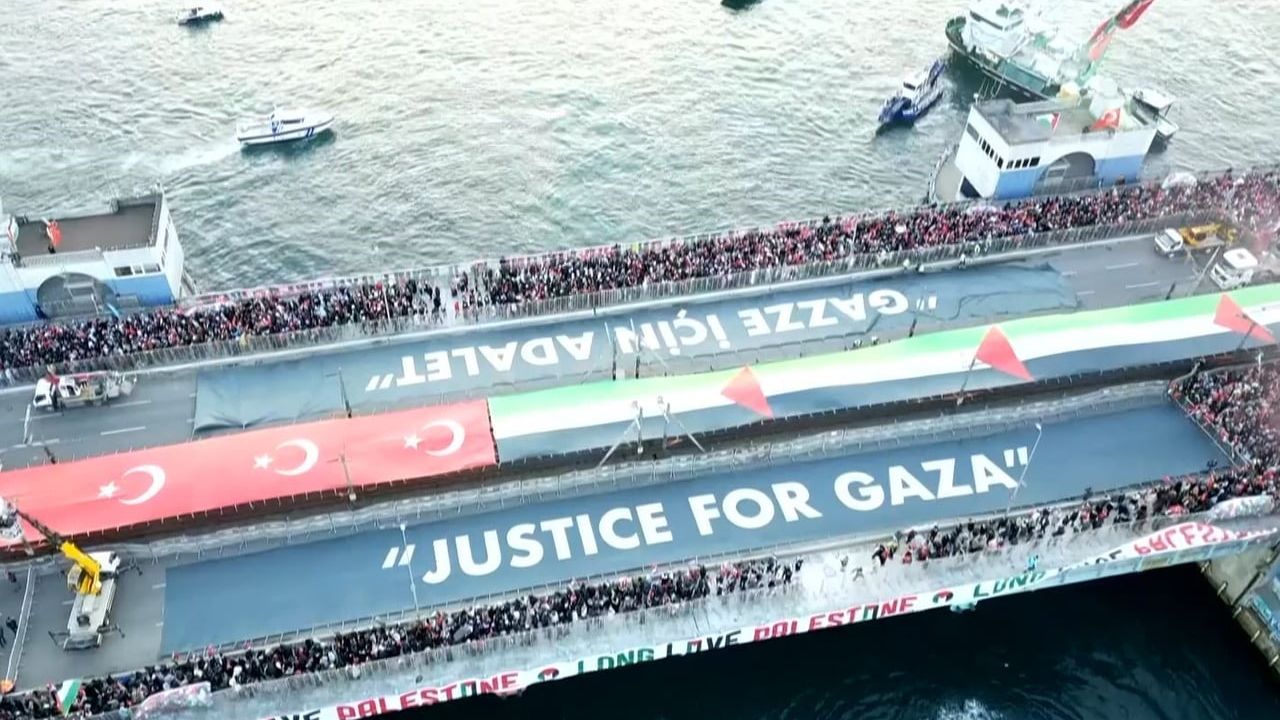 TÜGVA Başkanı İbrahim Beşinci: 'Toprağa girene kadar durmayacağız' — Büyük Gazze Yürüyüşü