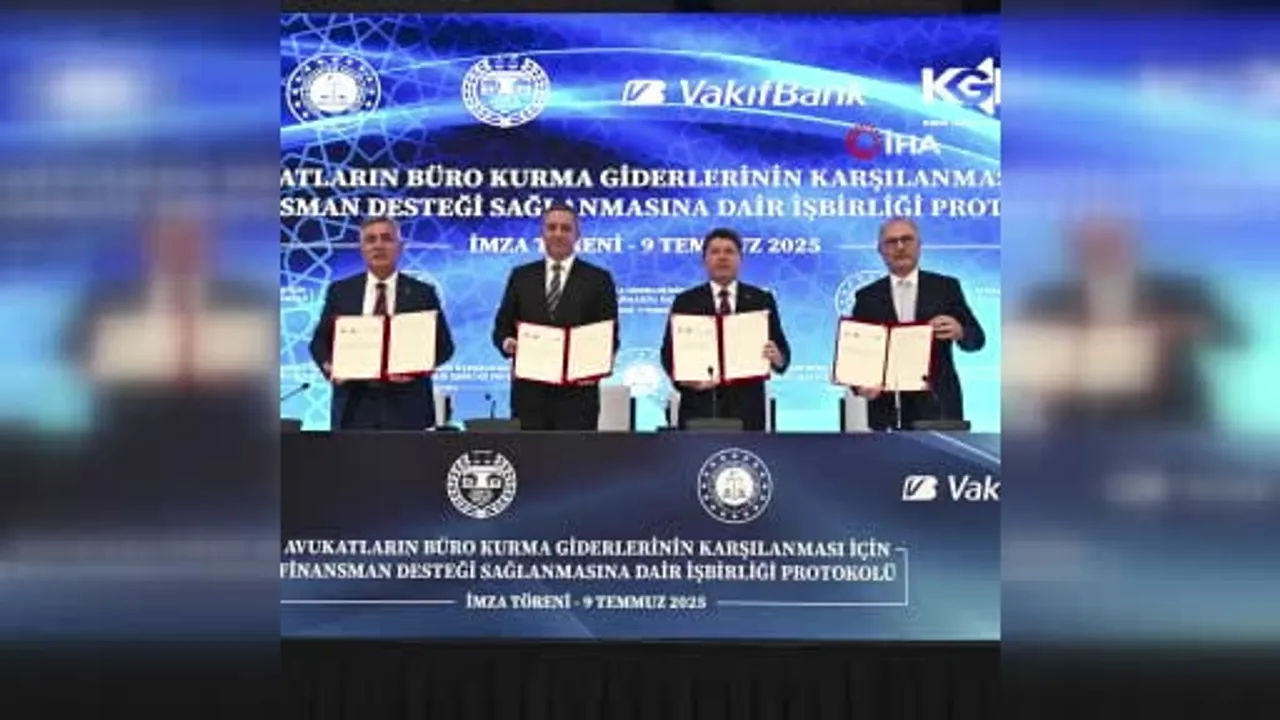 Tunç Duyurdu: Avukatlara 10 Milyar Lira Finansman Desteği