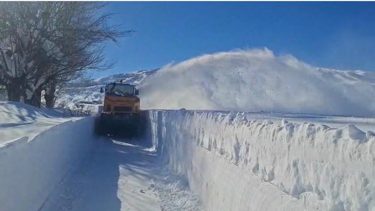 Tunceli'de 362 Köy Yolundan Çoğu Ulaşıma Açıldı, 43’ünde Çalışma Sürüyor