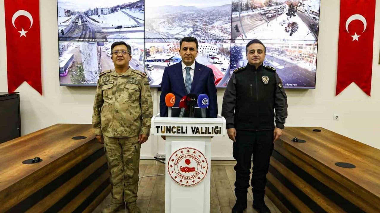 Tunceli'de Asayiş Zirvede: Olayların %99,8'i Aydınlatıldı