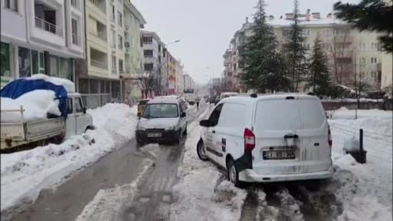 Tunceli'de Meteoroloji Uyardı: Karla Karışık Yağmur Etkili Oldu