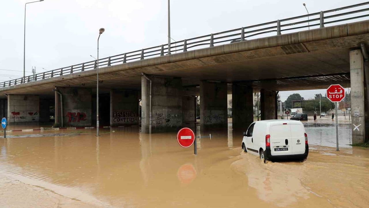 Tunus’ta 1950'den Bu Yana En Şiddetli Yağış: 4 Ölü
