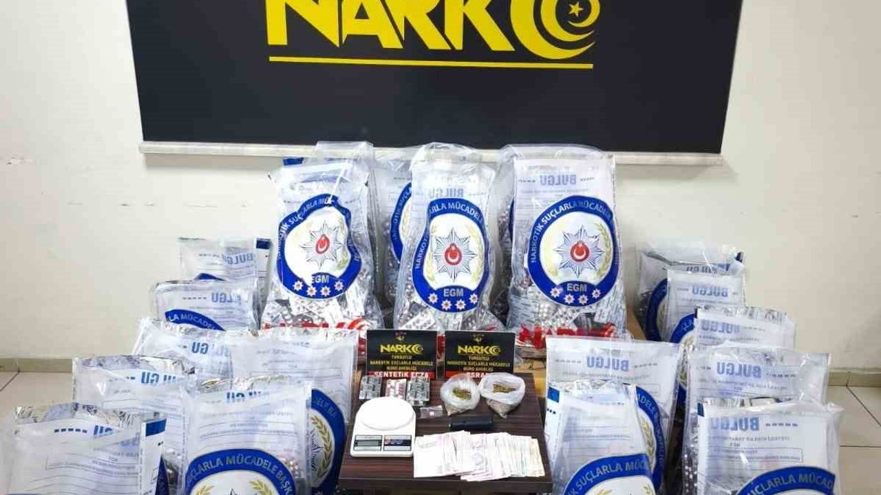 Turgutlu'da 2025 Uyuşturucu Operasyonları: 100 Tutuklama