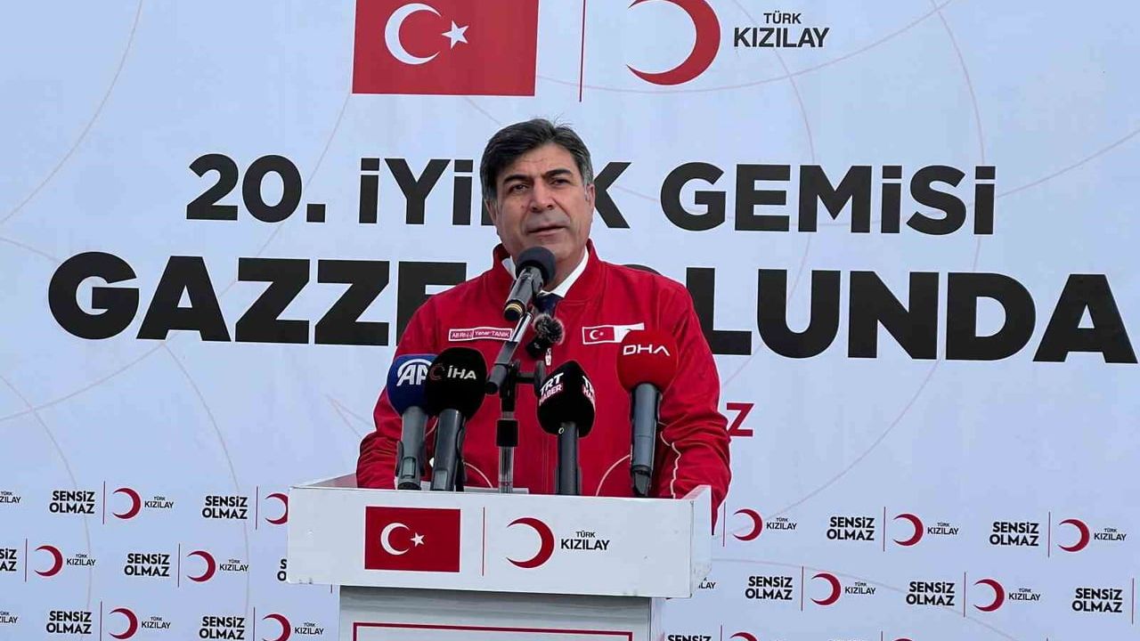 Türk Kızılay’ın 20. İyilik Gemisi 'Princess Nabiha' Gazze İçin Mersin’den Yola Çıktı