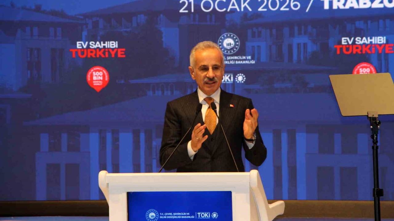 Uraloğlu: 'Kürt kardeşlerimizle aramıza hiç kimse engel koyamaz' — TOKİ Trabzon'da kura çekimi