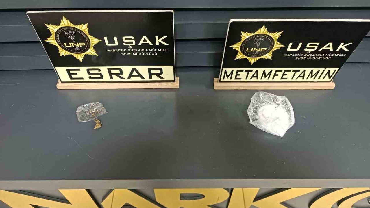 Uşak'ta 2 Ayrı Uyuşturucu Operasyonu: 3 Kişi Tutuklandı