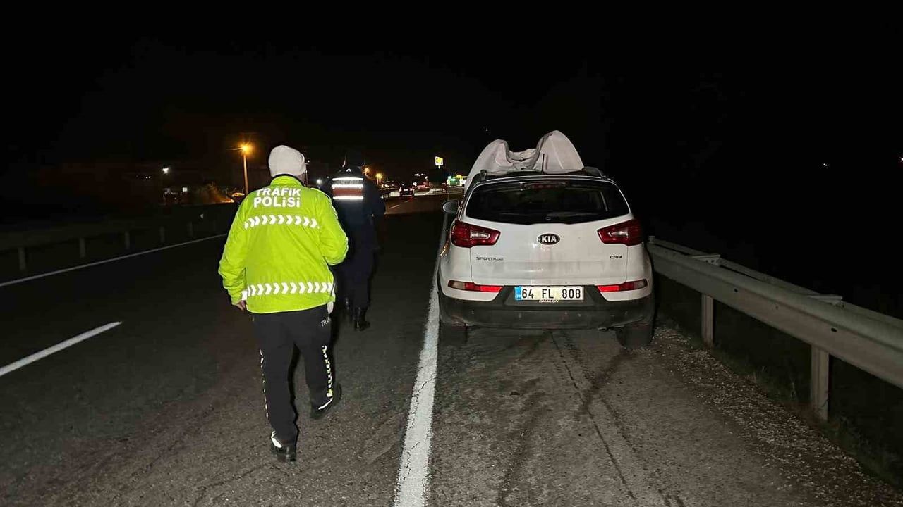Uşak'ta cipin çarptığı yaya hayatını kaybetti