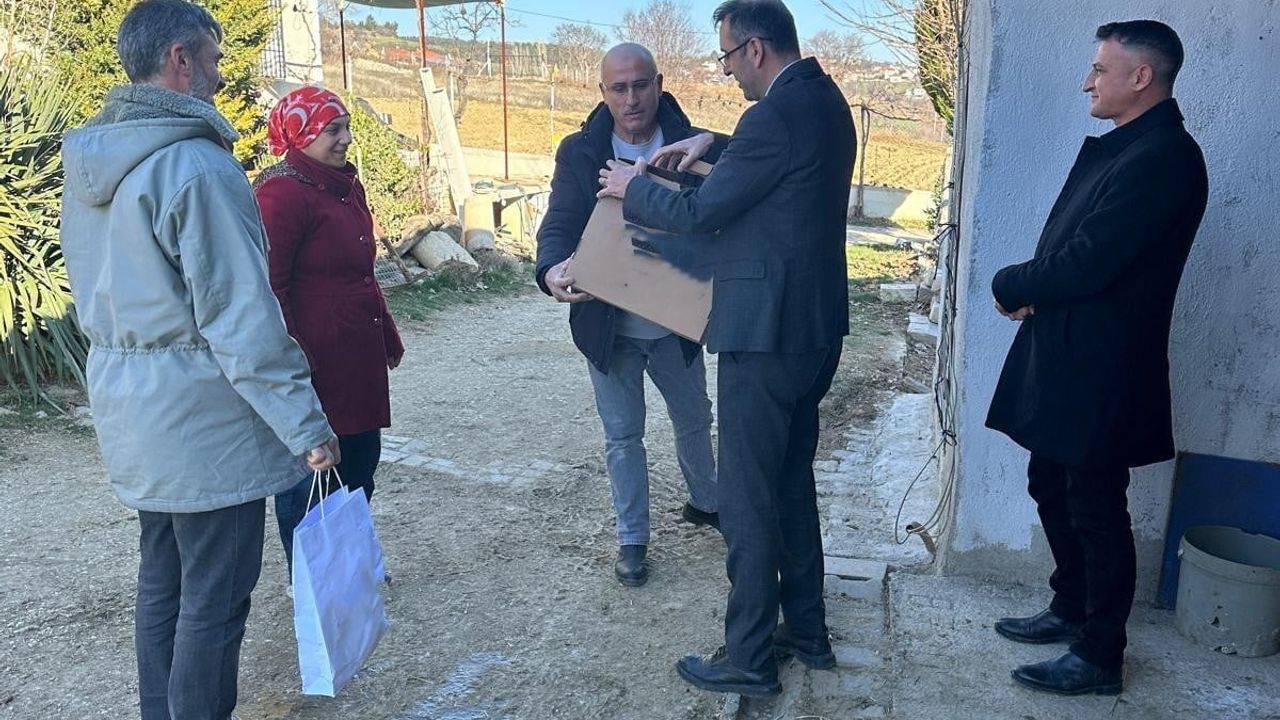 Uşak'ta Kılcan Köyü'nde Hastalıktan Ari İşletme Ziyareti