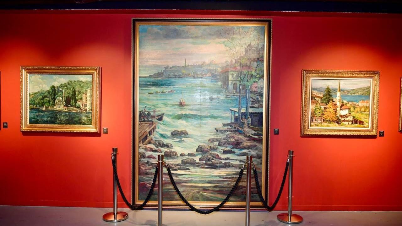 Vali Gül 'SafiStanbul' İbrahim Safi Retrospektif Sergisi'ni Gezdi