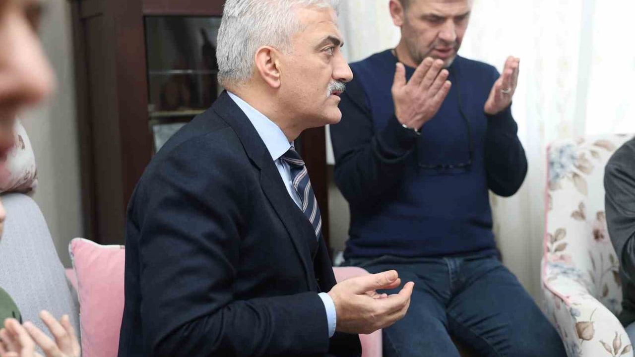 Vali Mehmet Makas'tan Şehit Polis Turgut Külünk'ün Ailesine İlk Ziyaret