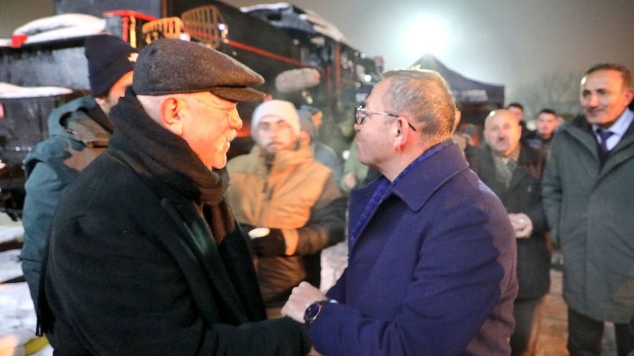 Vali Ziya Polat'tan 'Veliaht' Dizisi Setine Ziyaret