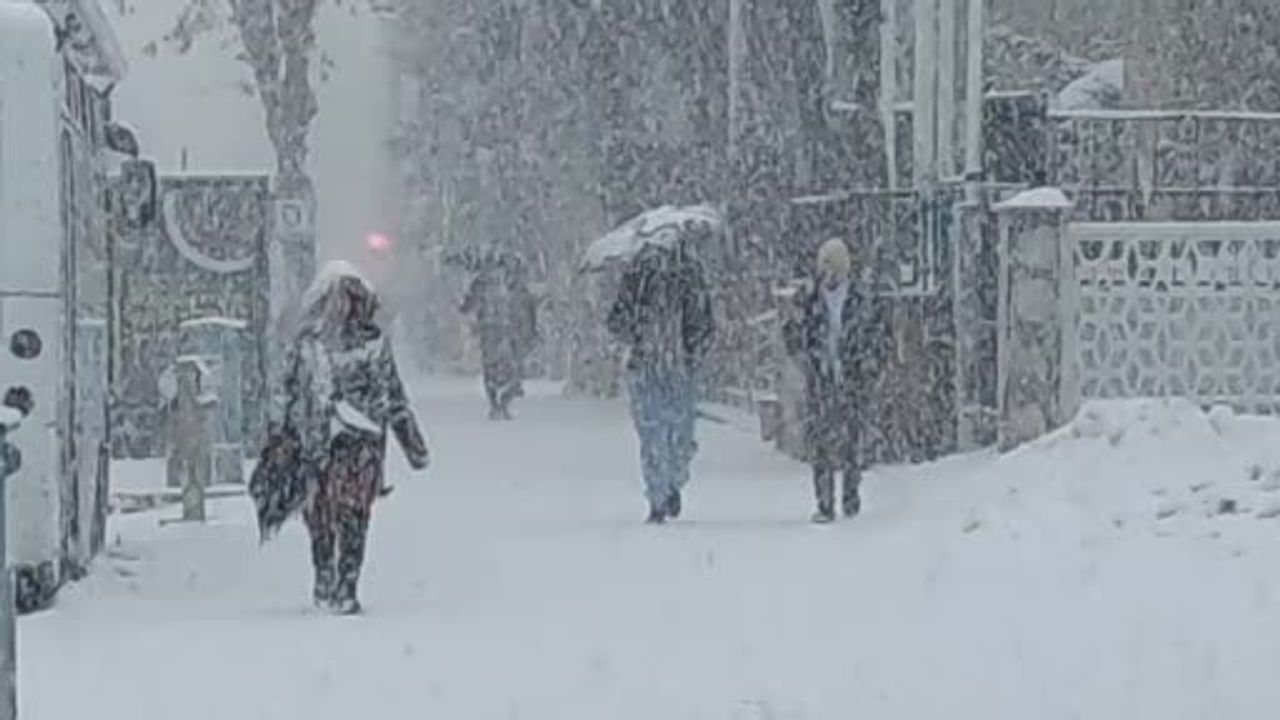 Van'da Yoğun Kar: 405 Yerleşim Yeri Ulaşıma Kapandı