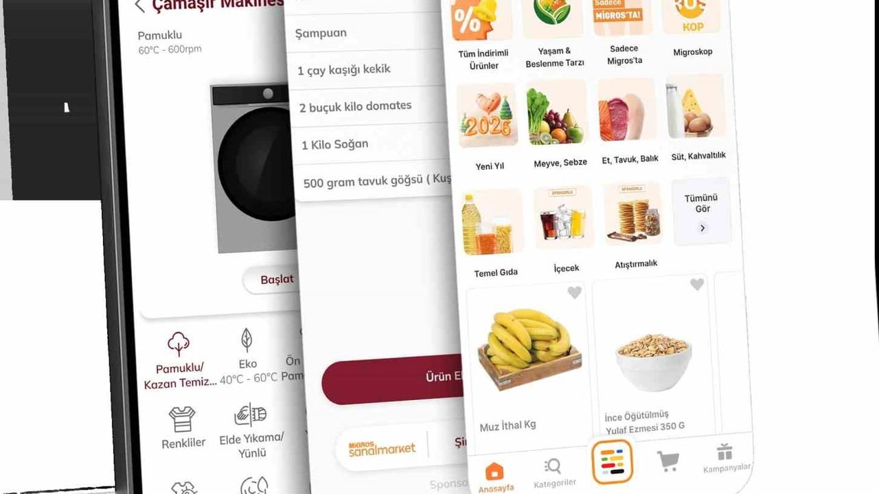 Vestel, Akıllı Yaşam'a Migros Sanal Market'i Entegre Etti