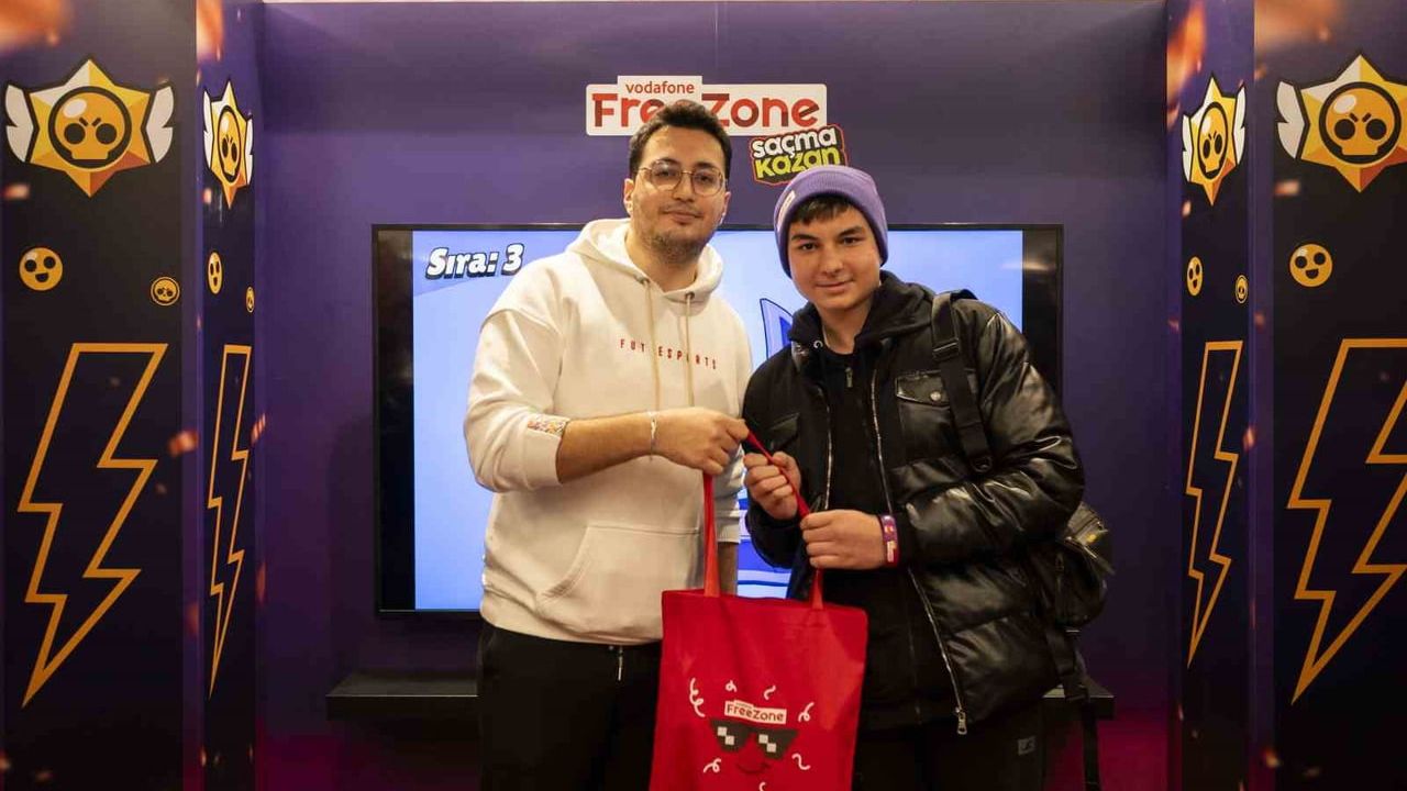 Vodafone FreeZone 5G ile Brawl Stars deneyimi Bağdat Caddesi'nde