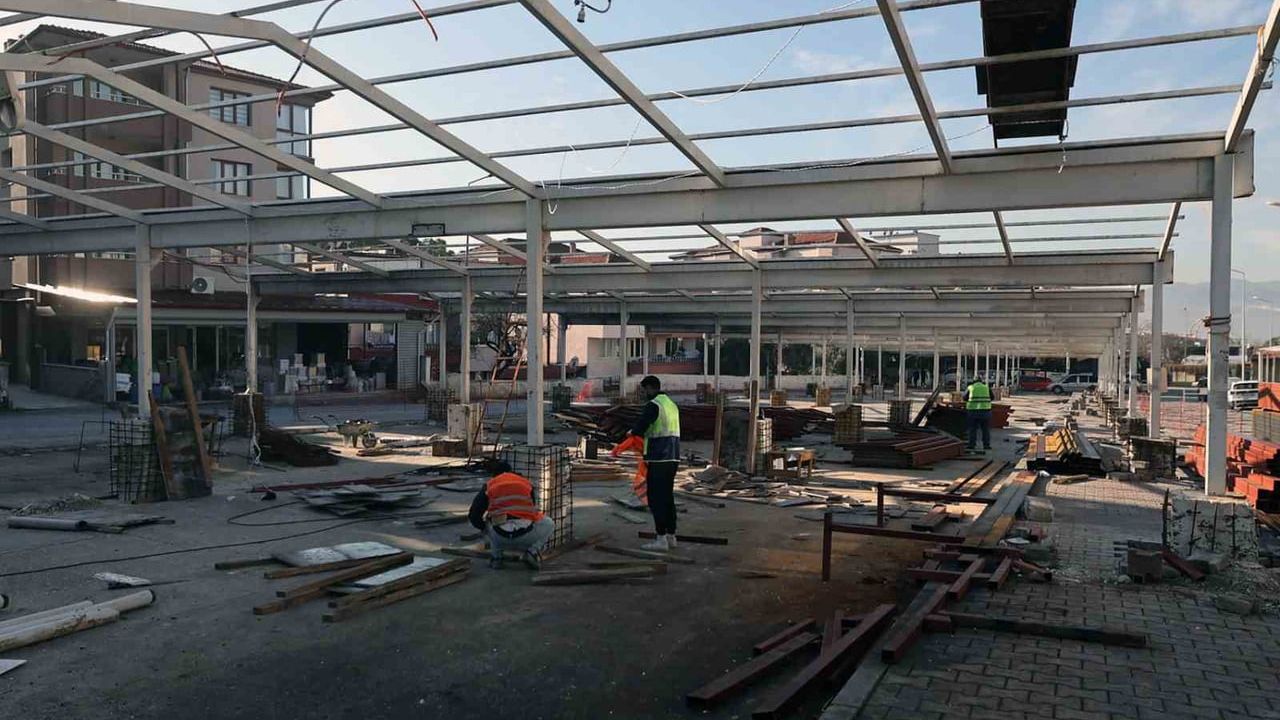 Yatağan Pazaryeri Modern ve Konforlu Yapıya Kavuşuyor