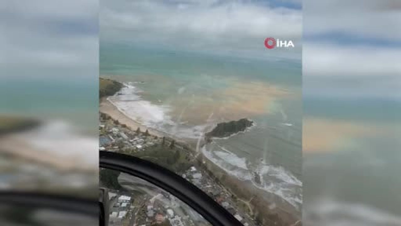 Yeni Zelanda'da Mount Maunganui'de Heyelan: 6 Kayıp, Arama Kurtarma Sürüyor