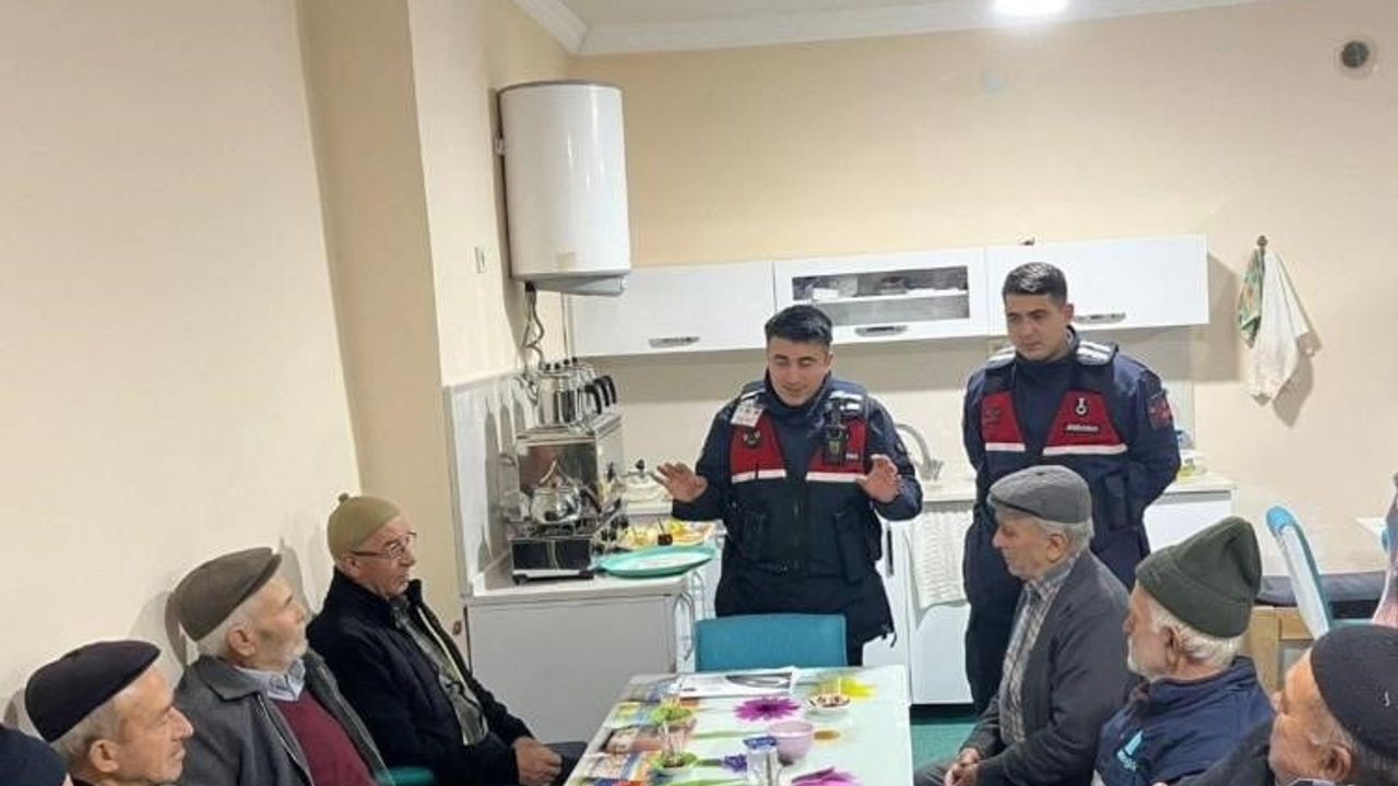 Yenipazar'da Jandarma'dan Kapsamlı Güvenlik Bilgilendirmesi