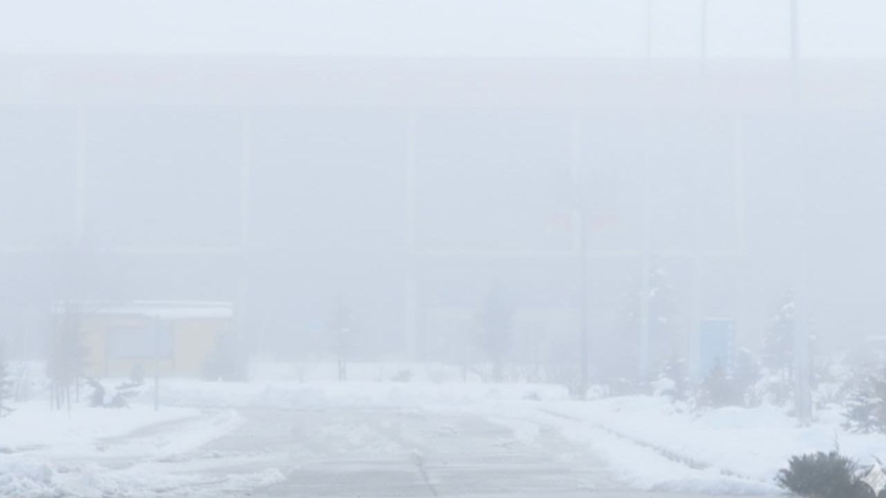 Yoğun Sis Yüzünden Yüksekova-Ankara Uçuşları İptal Edildi