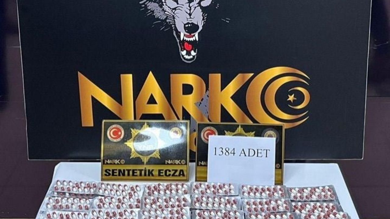 Yozgat’ta Uyuşturucu Operasyonu: Bin 384 Sentetik Ecza, 8 Gözaltı