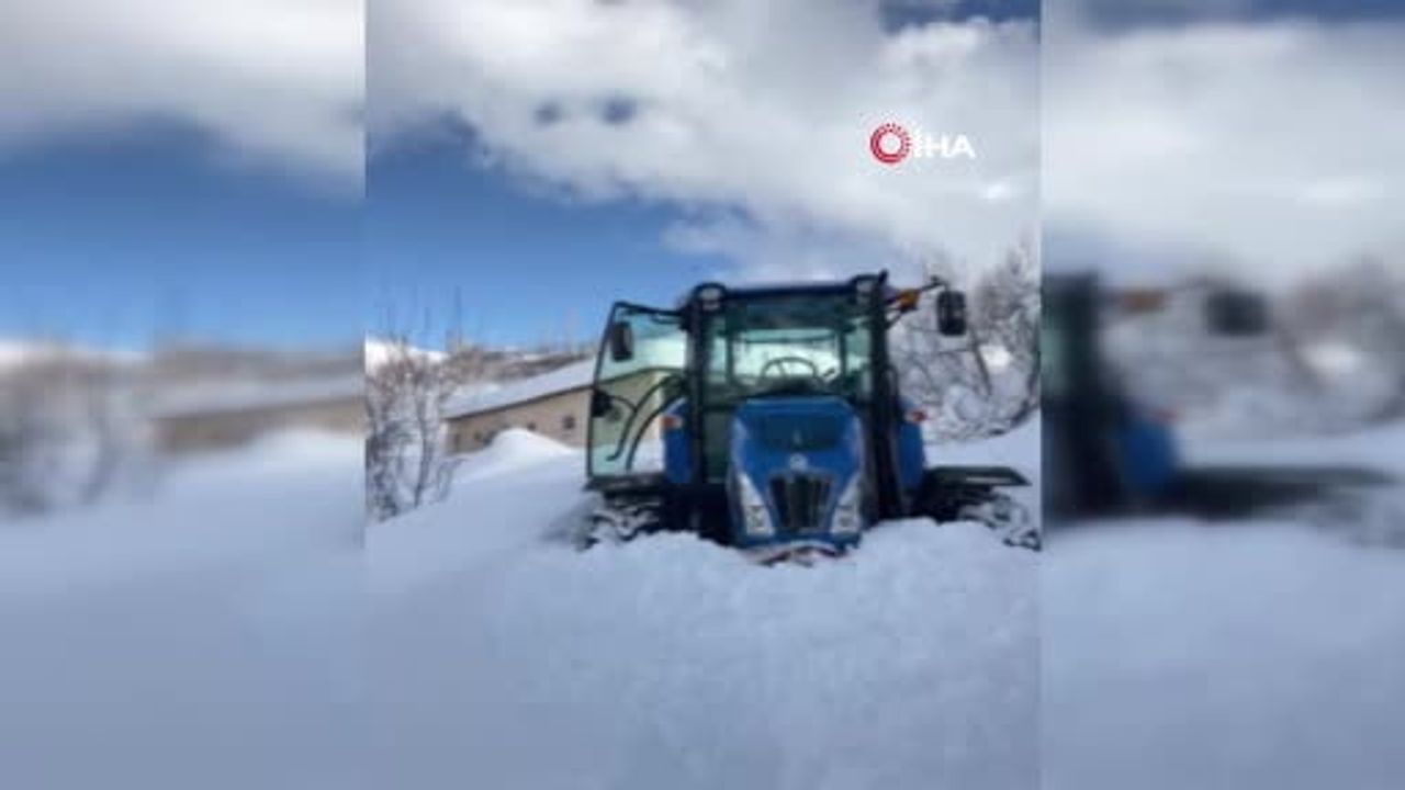 Yüksekova’da Traktörle Kurtarma: Hasta Köylülerin İmdadına Yetişti