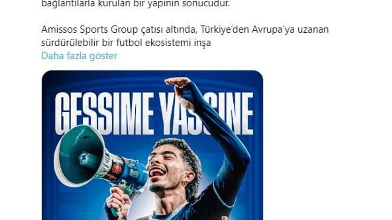 Yüksel Yıldırım, Gessime Yassine'i 7 Milyon Euro'ya Strasbourg'a Sattı