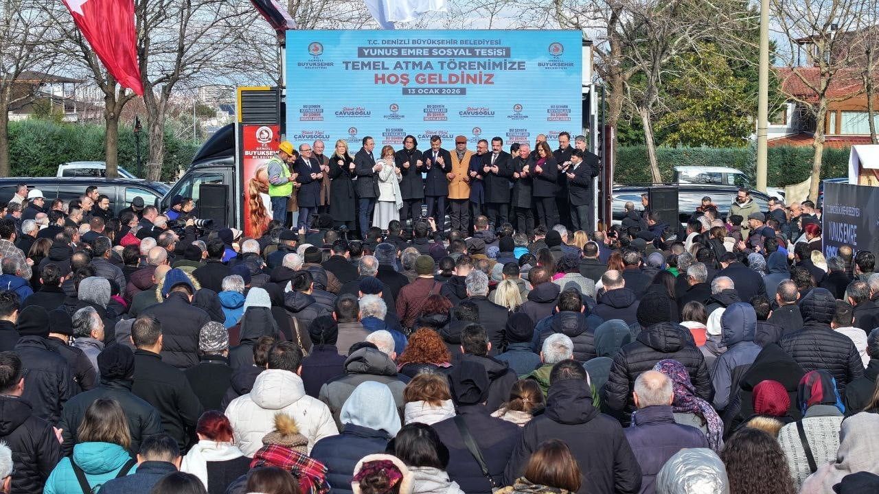 Yunus Emre Sosyal Tesisi'nin Temeli Atıldı — Denizli'de 2026 Yatırım Yılı Başlıyor