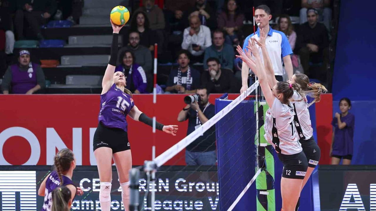 Zeren Spor, Dresdner SC'yi 3-0 Yendi — CEV Şampiyonlar Ligi D Grubu