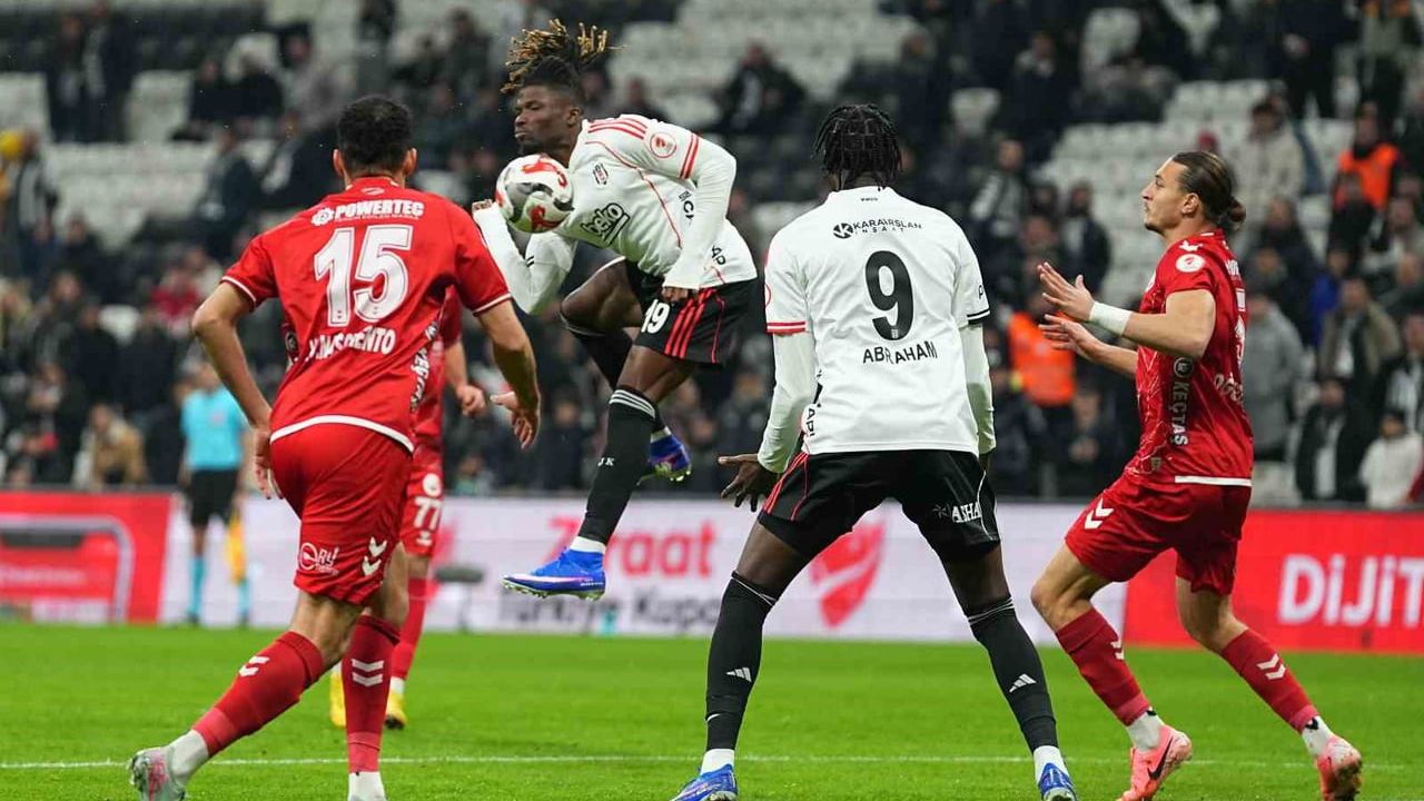 Ziraat Türkiye Kupası: Beşiktaş 1-0 Ankara Keçiörengücü (15')