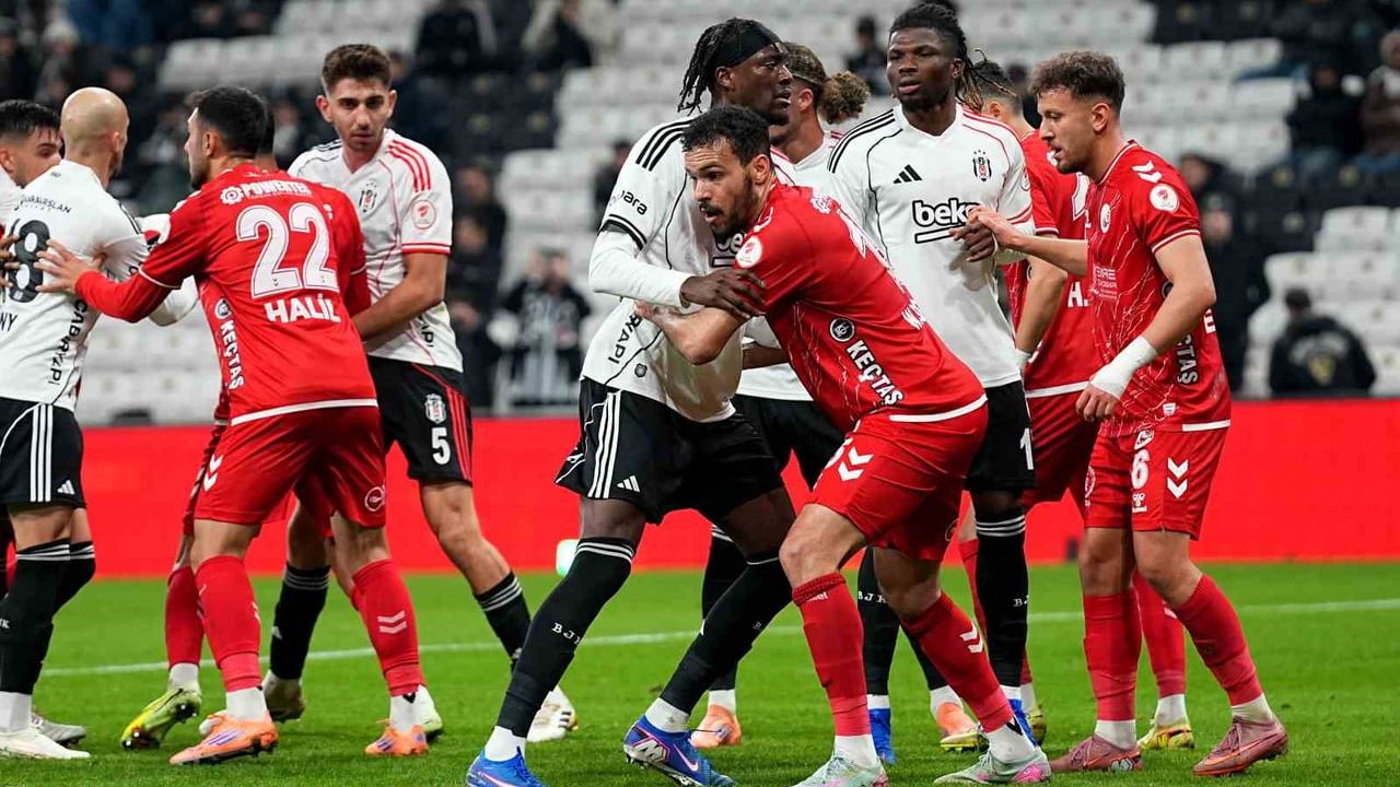 Ziraat Türkiye Kupası: Beşiktaş 2-0 Ankara Keçiörengücü (İlk Yarı)