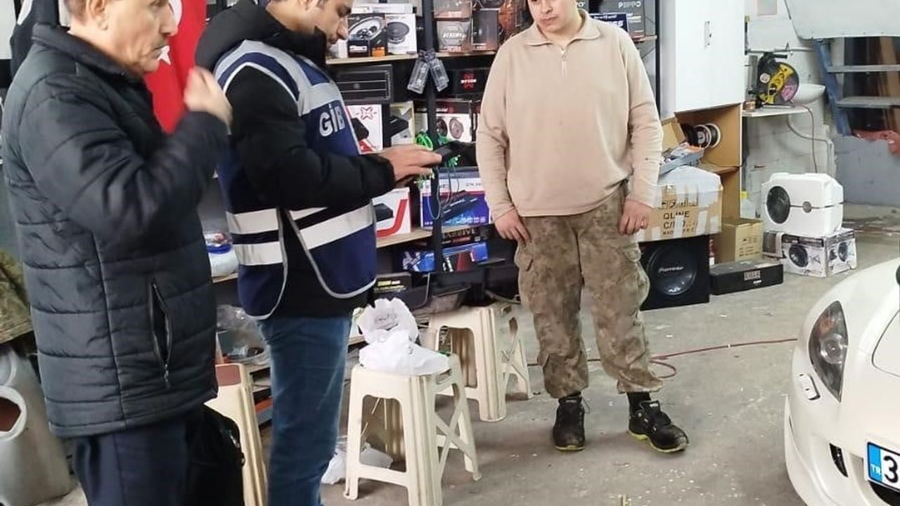 Zonguldak'ta Oto Sanayi Sitelerinde Vergi Denetimi: POS ve IBAN Merceğinde