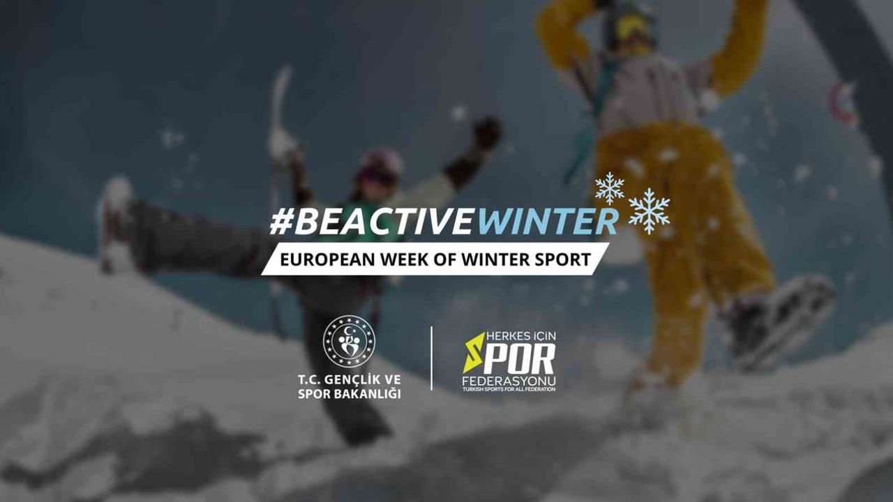 Avrupa Kış Spor Haftası Türkiye'de 1-8 Şubat'ta 11 İlde Başladı