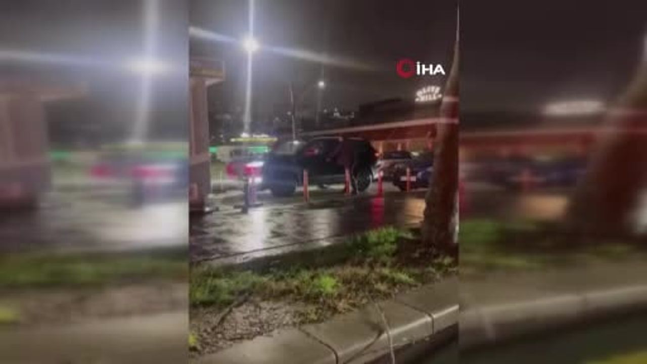 Başakşehir'de Gece Yarısı Saldırı: Kadının Bulunduğu Cipin Ön Camı Yumrukla Kırıldı