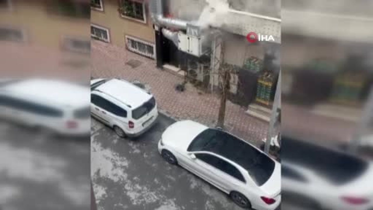 Bayrampaşa'da restoranda yangın: Tekstil dükkanına sıçramadan söndürüldü