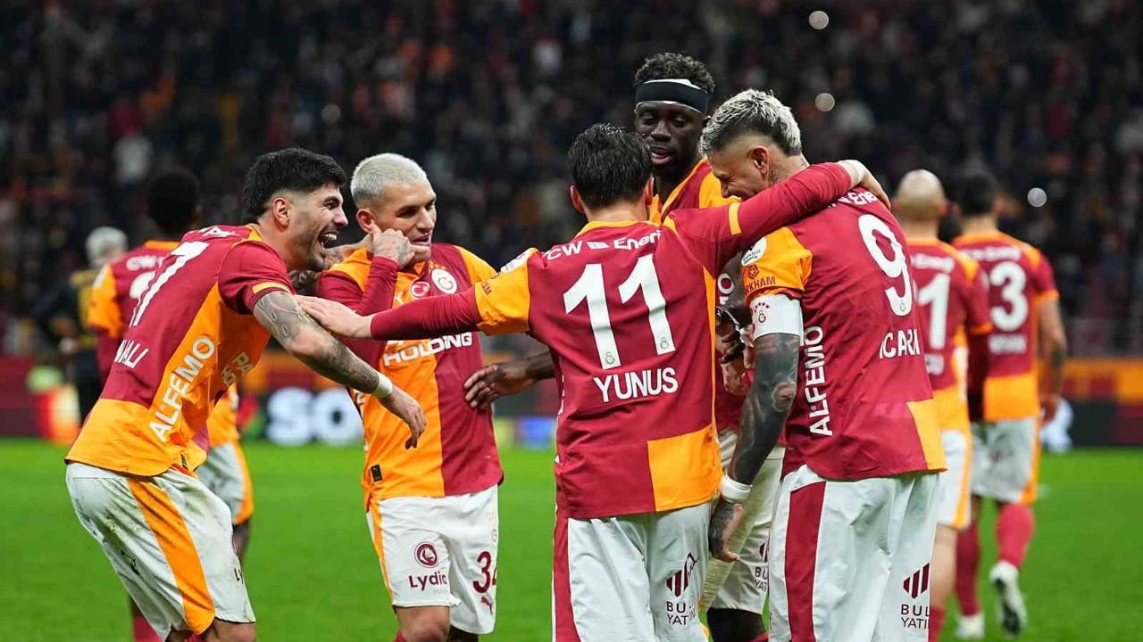 Galatasaray evinde 29 maçtır yenilmez: 23 galibiyet, 6 beraberlik