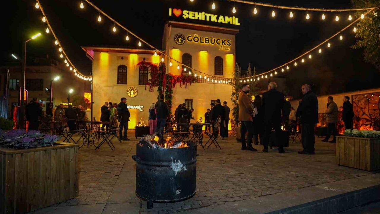 Gölbucks Konak Gaziantep'te Açıldı — Tarihi Antep Evinde Yeni Kafe