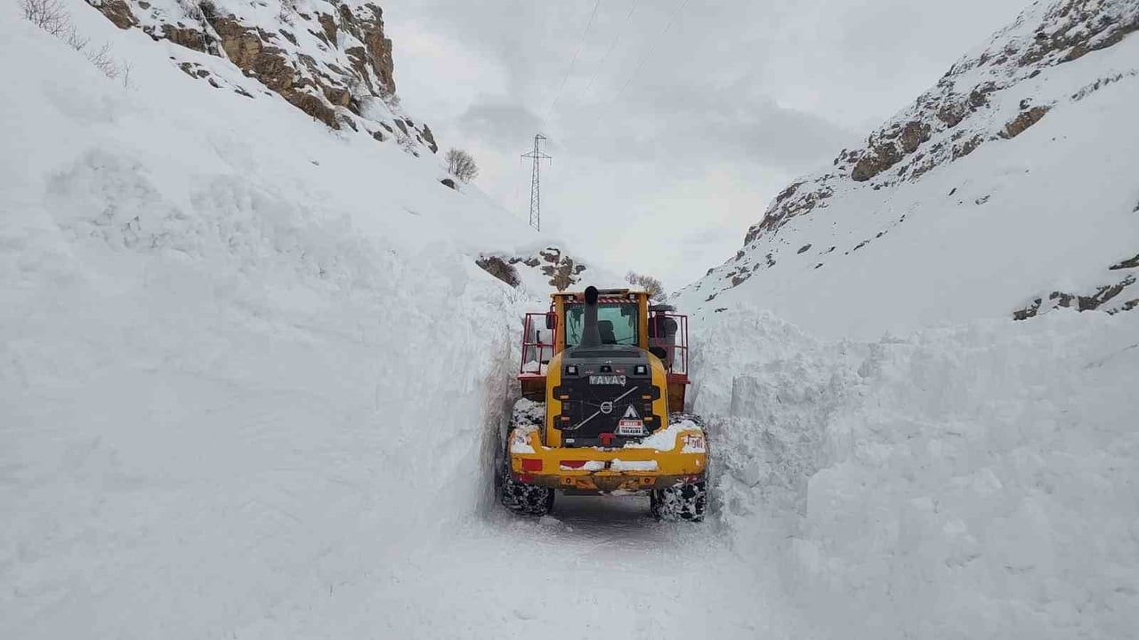 Hakkari–Çukurca’da Çığ Paniği: Şine Dağı’nda Düşen Çığın Anları Kamerada