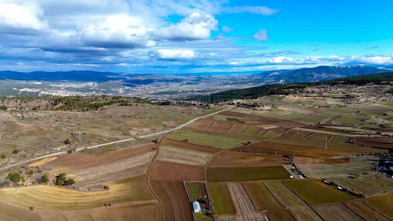 İhsangazi'de Karlar Eridi: Yaylalar Yeşile Büründü