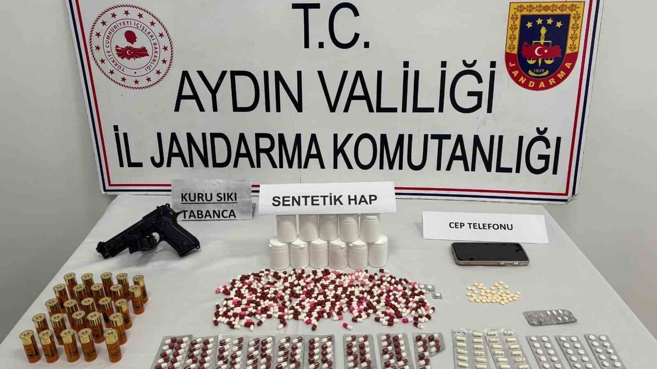 İncirliova'da Uyuşturucu Operasyonu: 702 Sentetik Hap Ele Geçirildi